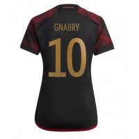 Dres Njemačka Serge Gnabry #10 Gostujuci za Žensko SP 2022 Kratak Rukav